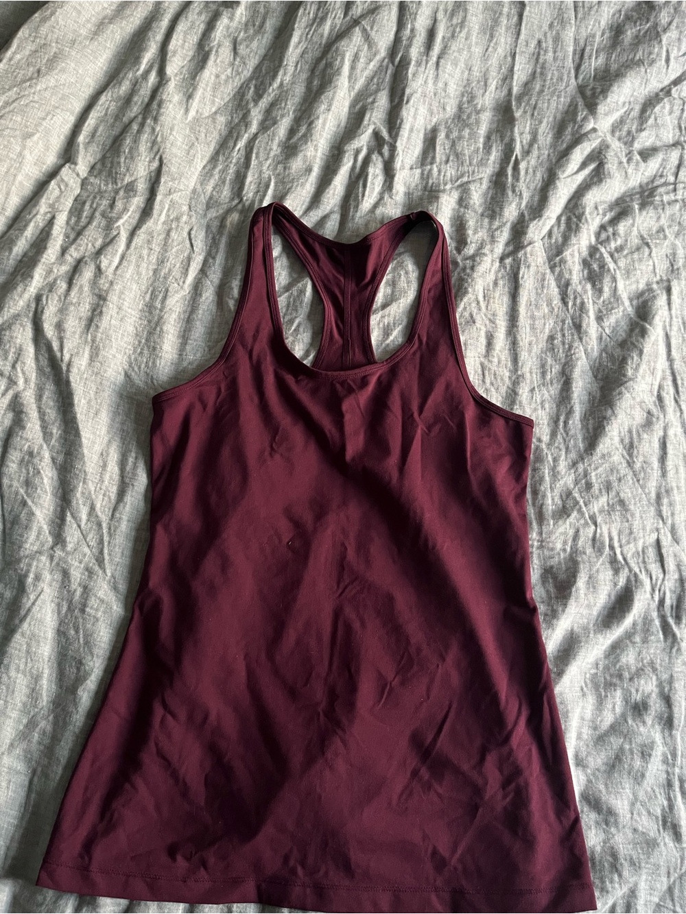 Women’s Racerback Tank Top - Burgundy